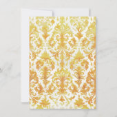 American American Gold Prince Baby Dusche Einladung (Rückseite)