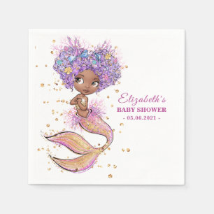 American American Mermaid Baby Showroom Napkins Serviette