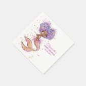 American American Mermaid Baby Showroom Napkins Serviette (Ecke)