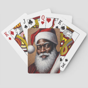 American American Santa Playing Cards Spielkarten