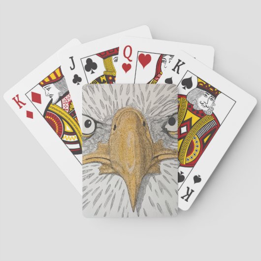 American ana Eagle Face Cards Spielkarten (Rückseite)
