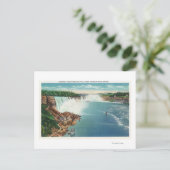 American and Horseshoe Falls Postkarte (Stehend Vorderseite)