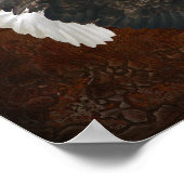 "American Anthem" - Patriotic Original Gedicht US Poster (Ecke)