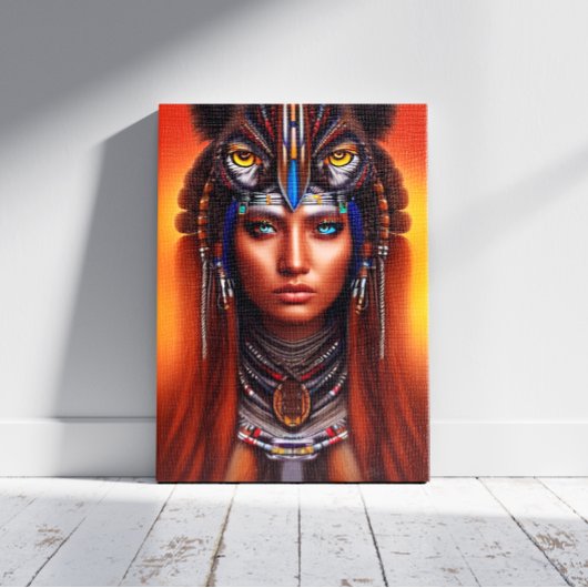 American Apache Canvas Print Leinwanddruck