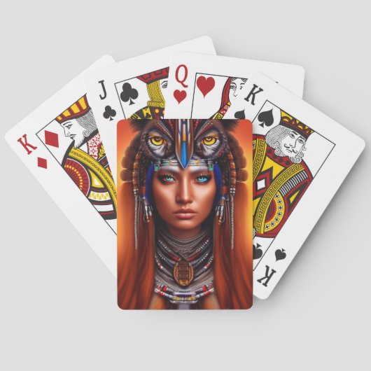 American Apache Playing Cards Spielkarten (Rückseite)