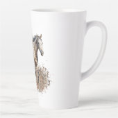 American Appaloosa Horse Latte Tasse (Rechts)