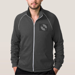American Apparel California Fleece Track Jacket, A T-Shirt