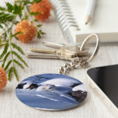 American Arctic Fox Schlüsselanhänger (Seite)