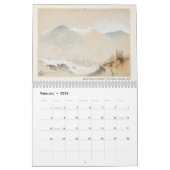 American Art Thomas Moran Watercolor Landscapes Kalender (Feb 2026)