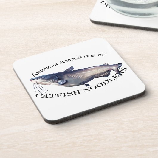 American Association of Catfish Noodlers Getränkeuntersetzer (Linke Seite)