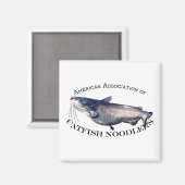 American Association of Catfish Noodlers Magnet (Vorderseite/Rückseite)