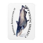 American Association of Catfish Noodlers Magnet (Vertikal)