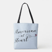 American at Heart Grocertasche Tasche (Rückseite)