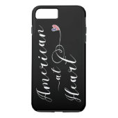 American at Heart Mobile Phone Case (Rückseite)