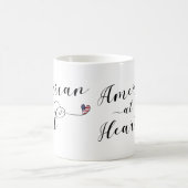 American At Heart Tasse, USA Kaffeetasse (Mittel)