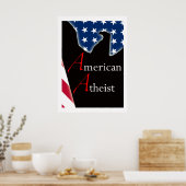 American Atheist Poster (Küche)