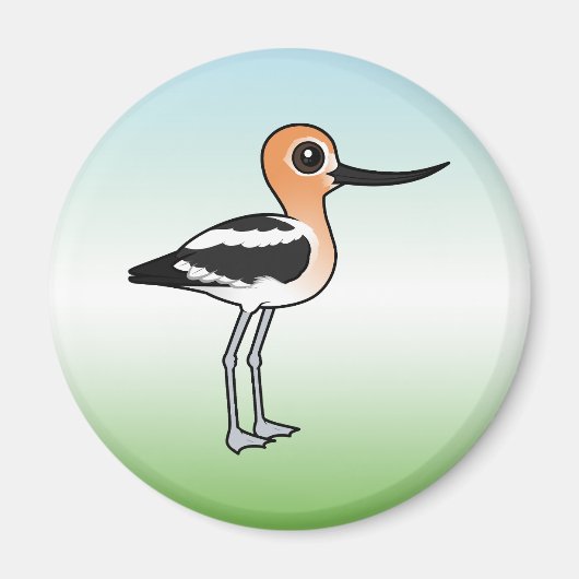 American Avocet Magnet (Vorne)