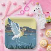 American Avocet Pappteller (Party)