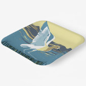 American Avocet Pappteller (Gewinkelt)