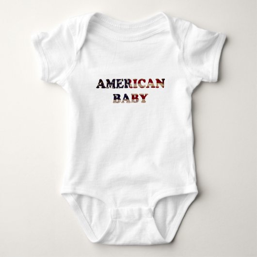 American Baby Baby Strampler (Vorderseite)
