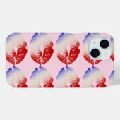 American Baddie Kiss Mark Case-Mate iPhone Hülle (Rückseite (Horizontal))