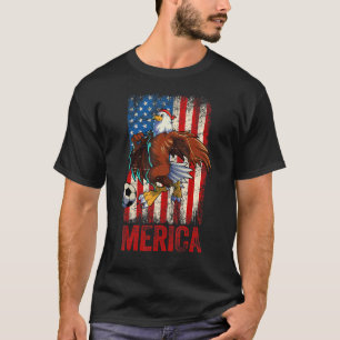 American Bald Eagle 4. Juli Frauen Männer Amerikan T-Shirt