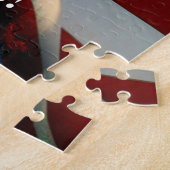 American Bald Eagle American Flag Puzzle (Seite)