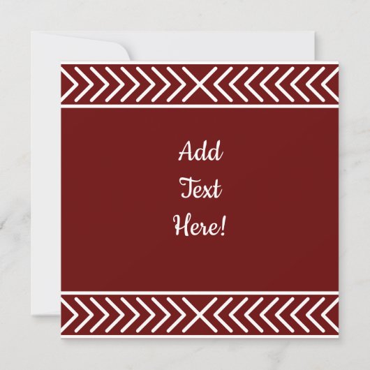 American Bald Eagle American Flag Save The Date (Rückseite)