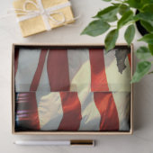 American Bald Eagle American Flag Seidenpapier (Geschenk)