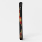American Bald Eagle auf Grunge Flag Case-Mate iPhone Hülle (Hinten/Links)