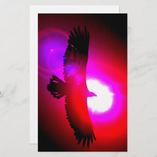 American Bald Eagle Briefpapier (Vorne/Hinten)