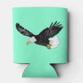American Bald Eagle Can Cooler - Custom Colors Dosenkühler (Rückseite)