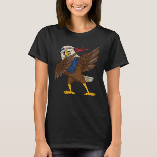 American Bald Eagle Dabbing 2021 Dab Dance 4. T-Shirt
