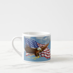 American Bald Eagle Espressotasse