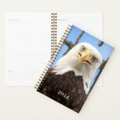 American Bald Eagle Face Funny Fine Art Planer (Anzeige)
