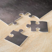 American Bald Eagle Flying in Sturmwolken Zeichne Puzzle (Seite)