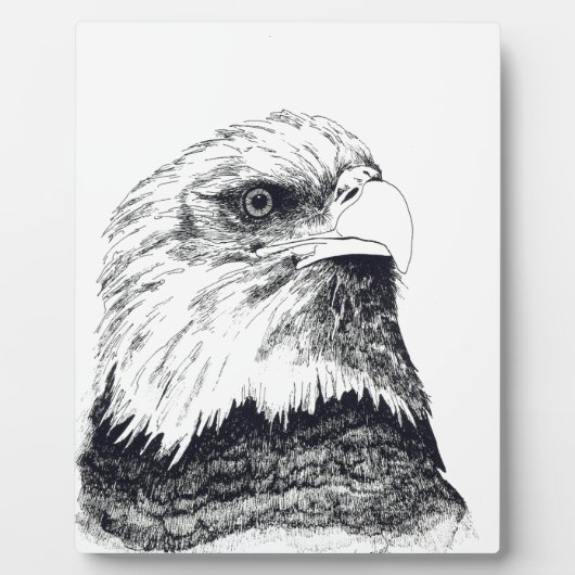 American Bald Eagle Fotoplatte (Vorderseite)