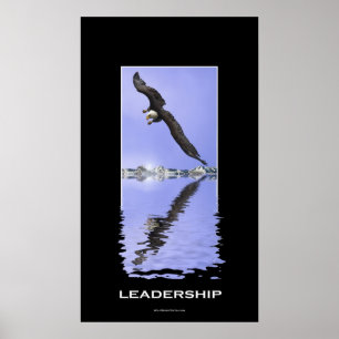 American Bald Eagle FÜHRUNG Motivierend Printwerbu Poster