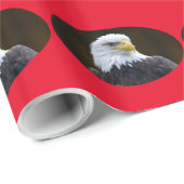 American Bald Eagle Geschenkpapier (Rolleneckpunkt)