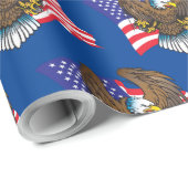 American Bald Eagle Geschenkpapier (Rolleneckpunkt)