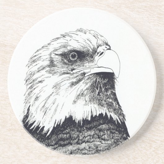 American Bald Eagle Getränkeuntersetzer (Vorne)