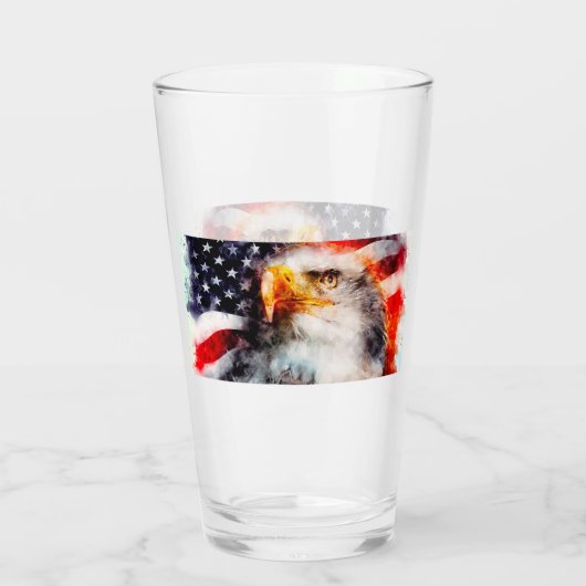 American Bald Eagle Glas (Rückseite)