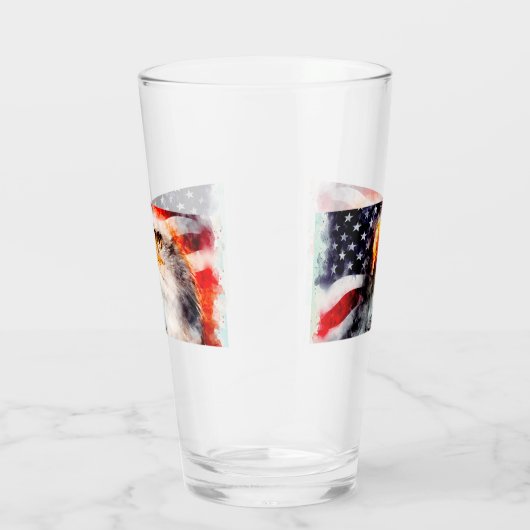 American Bald Eagle Glas (Rechts)