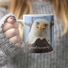 American Bald Eagle Good Morning Funny Kaffeetasse