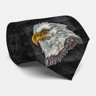 American Bald Eagle Illustration Neck Tie Krawatte