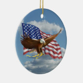 American Bald Eagle Keramikornament (Rechts)