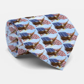 American Bald Eagle Krawatte (Gerollt)