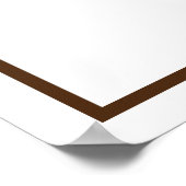 American Bald Eagle Landing Poster (Ecke)