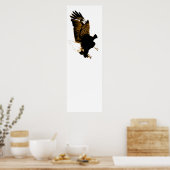 American Bald Eagle Landing Poster (Küche)