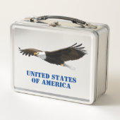 American Bald Eagle - Metal Lunch Box (Vorderseite)